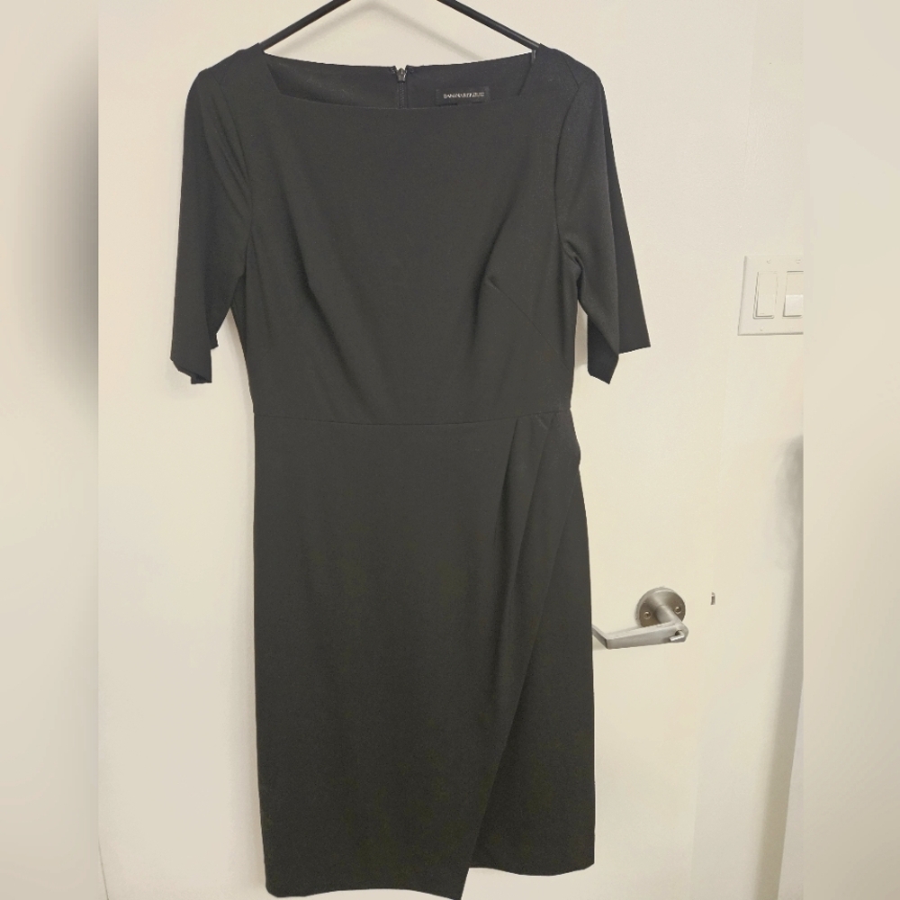Elegant Black Dress by Banana Republic